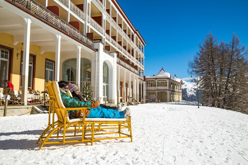 Sechs Schweizer Bergrestaurants