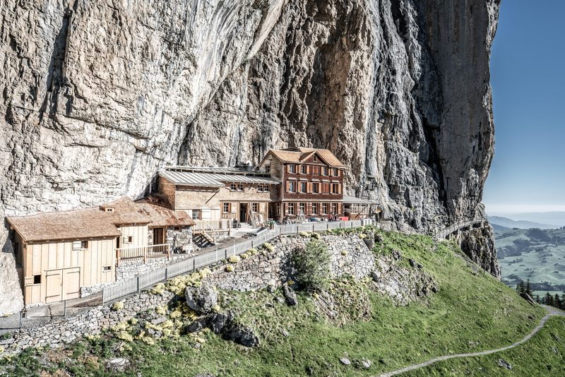 Sechs Schweizer Bergrestaurants