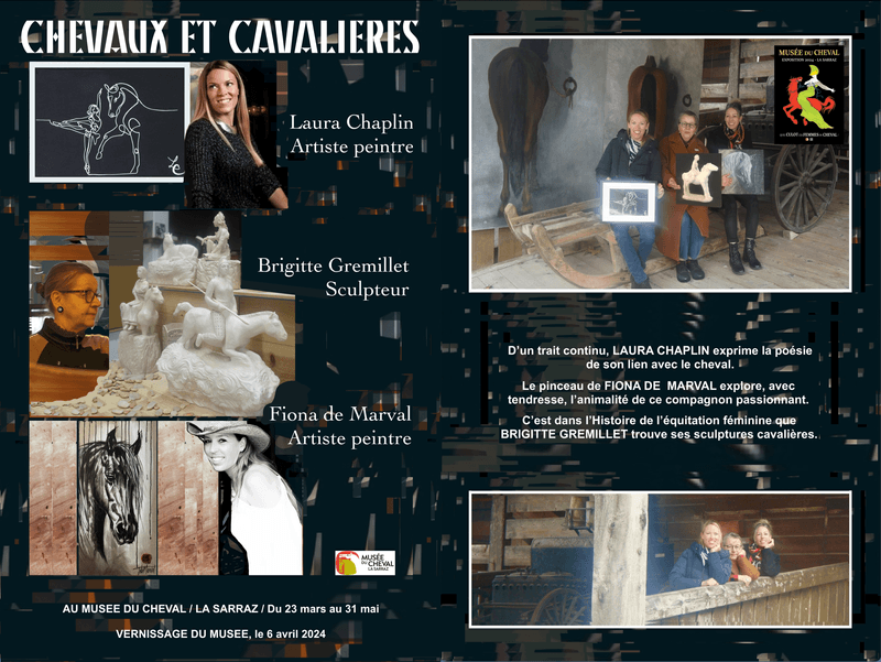 Das Musée du Cheval rückt kesse Pferdeliebhaberinnen in den Fokus