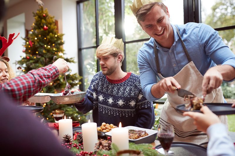 Vegane Weihnachtsmenüs sind im Aufwind
