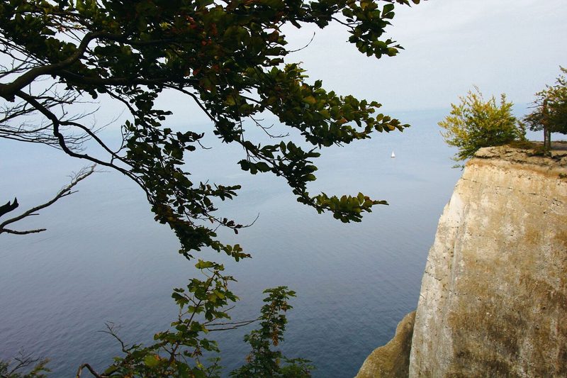 Kreidefelsen an der Ostsee, Wahrzeichen Rügens.