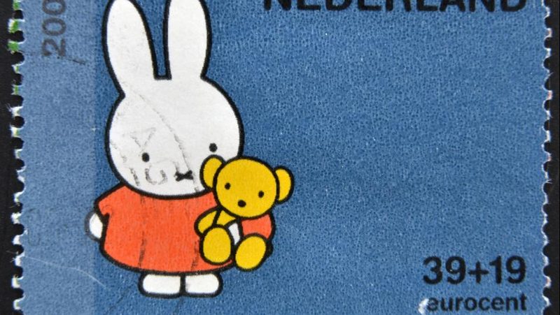 Miffy auf Briefmarke