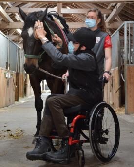 Parareiten für Menschen mit Beeinträchtigung