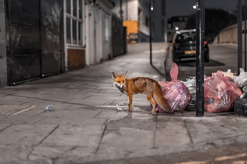 Was den Fuchs in die Stadt zieht